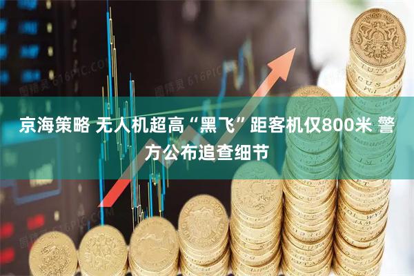 京海策略 无人机超高“黑飞”距客机仅800米 警方公布追查细节